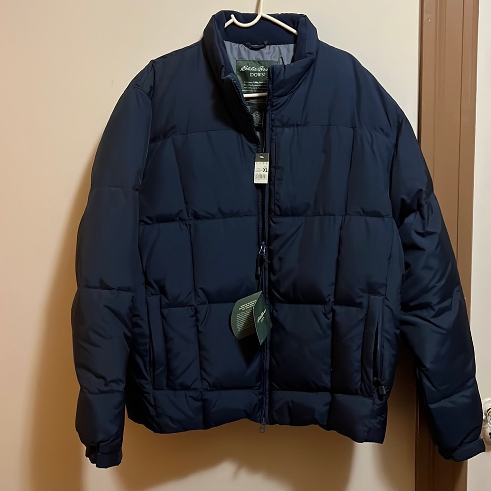Men’s Jacket Classic Down in Midnight Navy